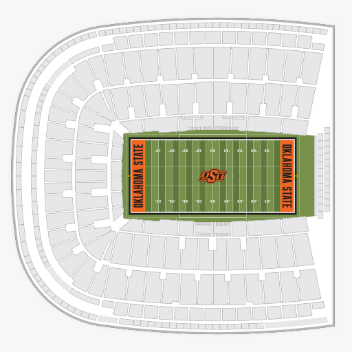 Boone Pickens Stadium seating chart
