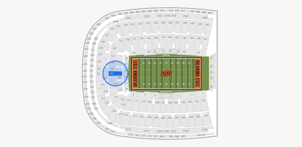 Boone Pickens Stadium Seating Chart