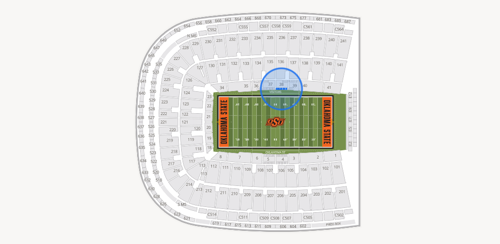 Boone Pickens Stadium Seating Chart