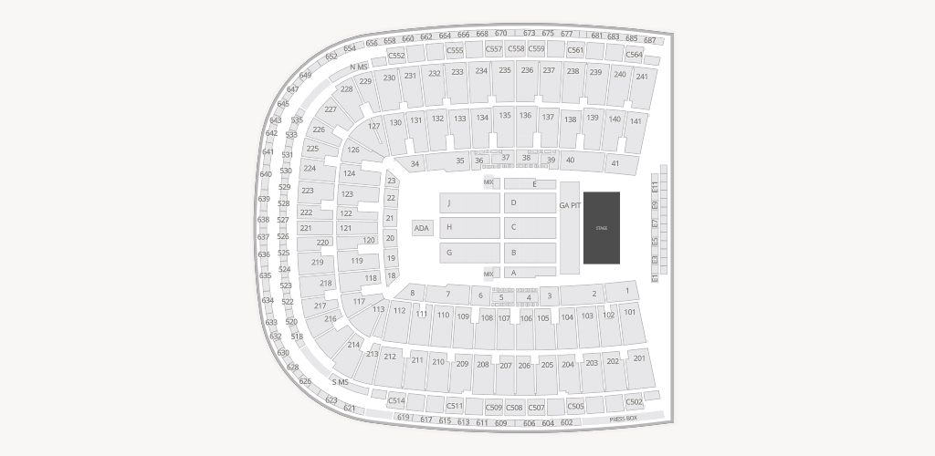 Boone Pickens Stadium Seating Chart