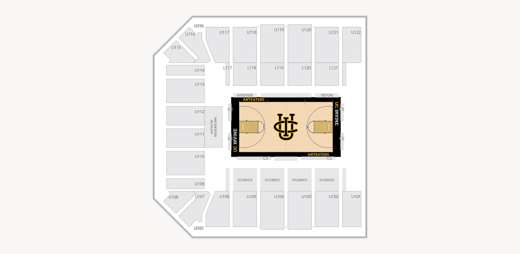 Bren Events Center Seating Chart