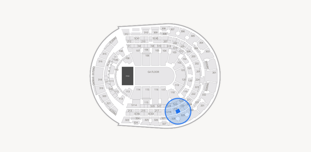 Bridgestone Arena Seating Chart