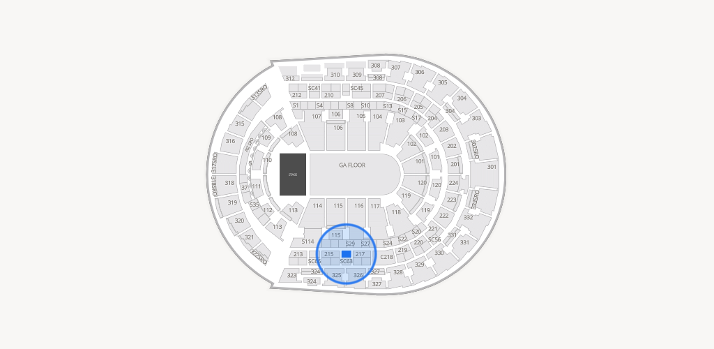 Bridgestone Arena Seating Chart