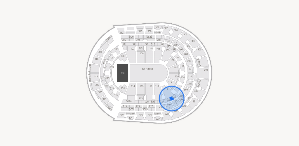 Bridgestone Arena Seating Chart
