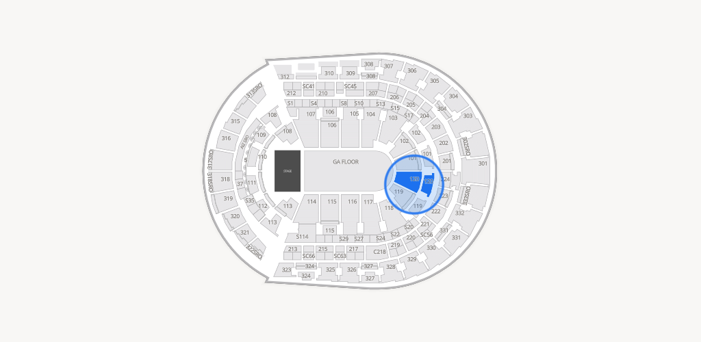 Bridgestone Arena Seating Chart