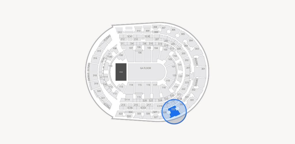 Bridgestone Arena Seating Chart