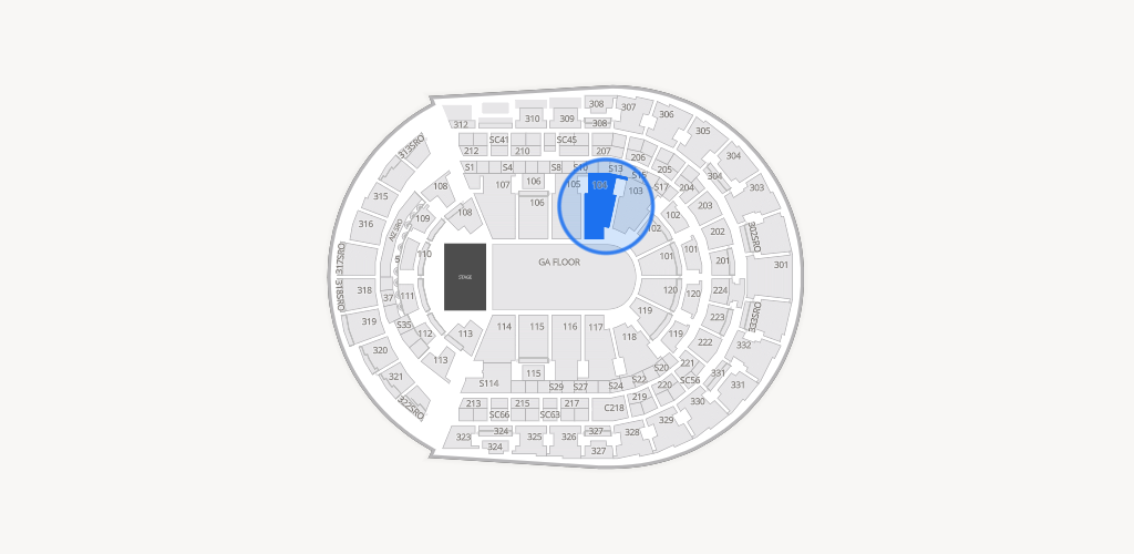 Bridgestone Arena Seating Chart