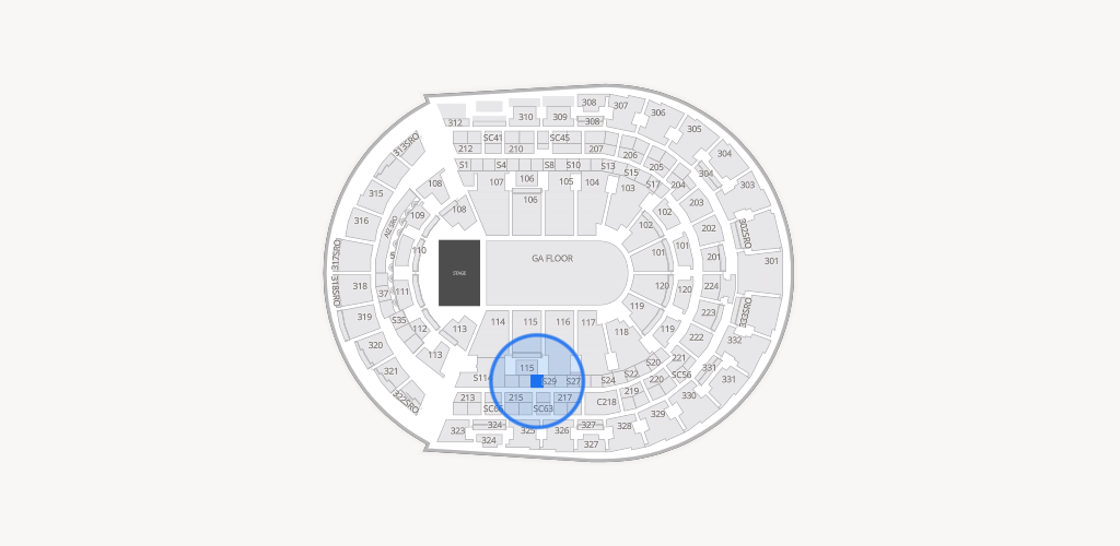 Bridgestone Arena Seating Chart