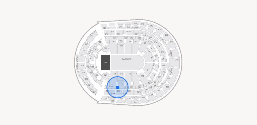 Bridgestone Arena Seating Chart