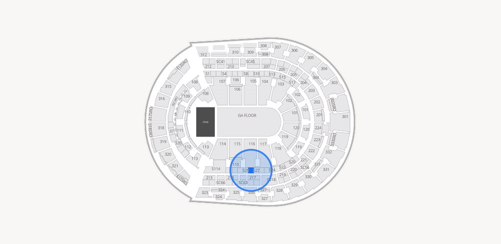 Bridgestone Arena Seating Chart