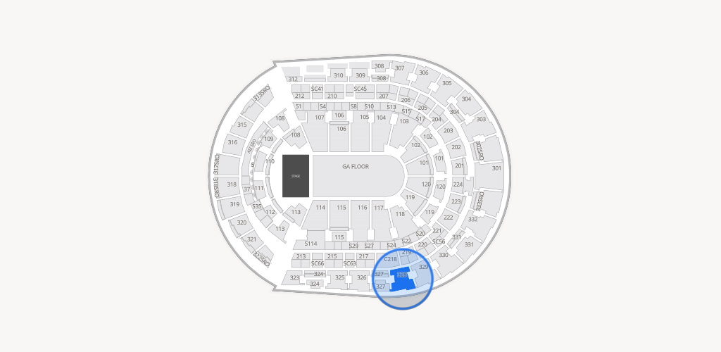 Bridgestone Arena Seating Chart