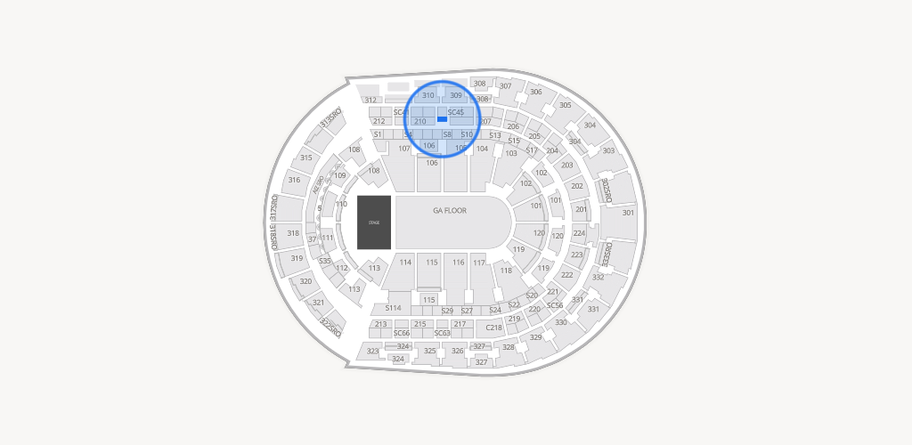 Bridgestone Arena Seating Chart