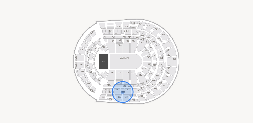 Bridgestone Arena Seating Chart