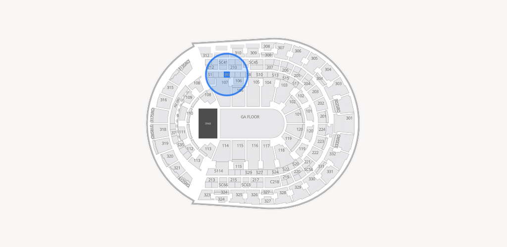 Bridgestone Arena Seating Chart