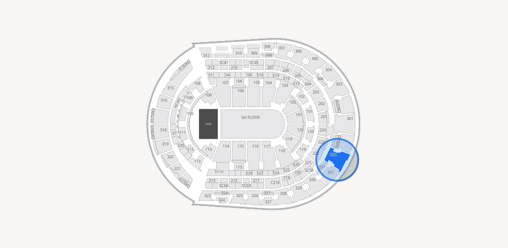 Bridgestone Arena Seating Chart