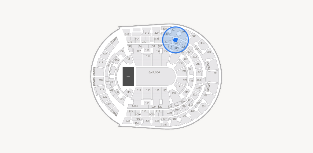 Bridgestone Arena Seating Chart
