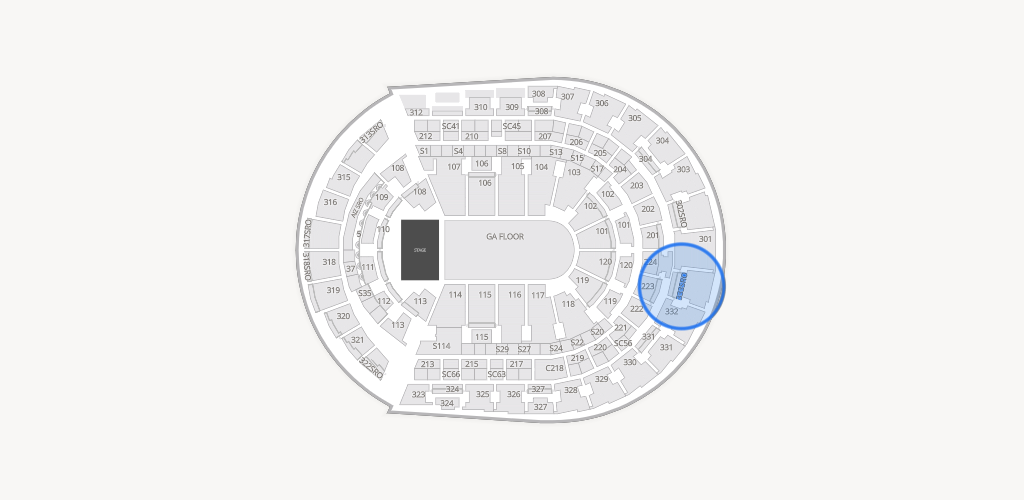 Bridgestone Arena Seating Chart