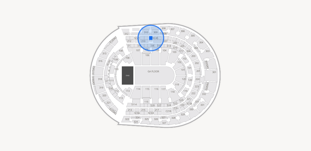 Bridgestone Arena Seating Chart