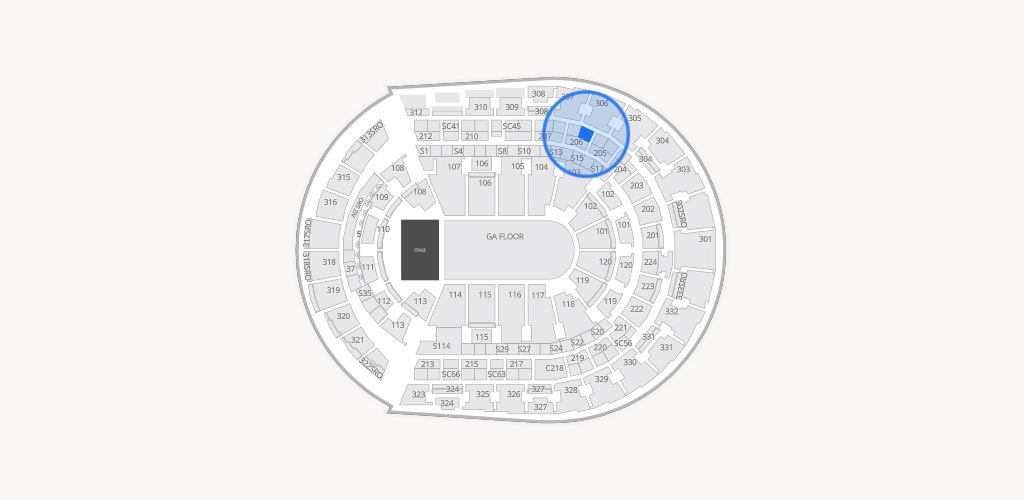 Bridgestone Arena Seating Chart