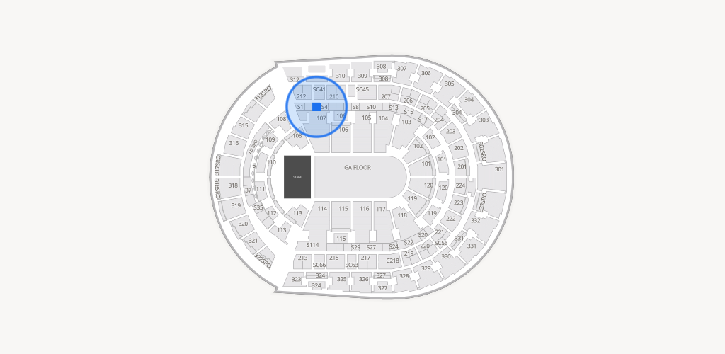Bridgestone Arena Seating Chart
