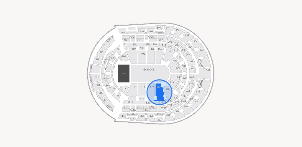 Bridgestone Arena Seating Chart