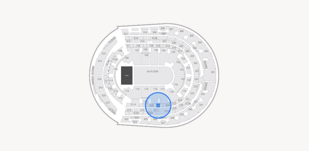 Bridgestone Arena Seating Chart