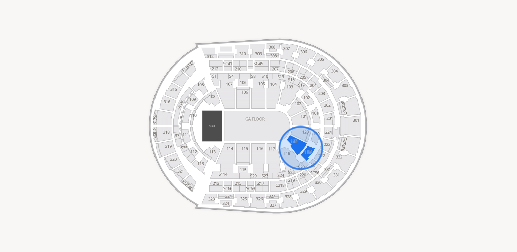 Bridgestone Arena Seating Chart