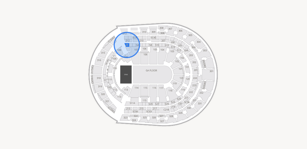 Bridgestone Arena Seating Chart