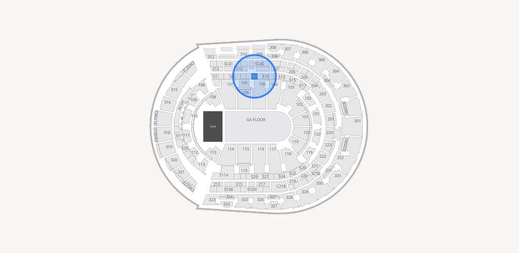 Bridgestone Arena Seating Chart