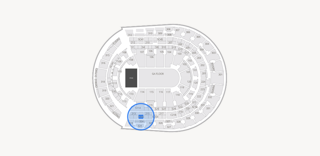 Bridgestone Arena Seating Chart