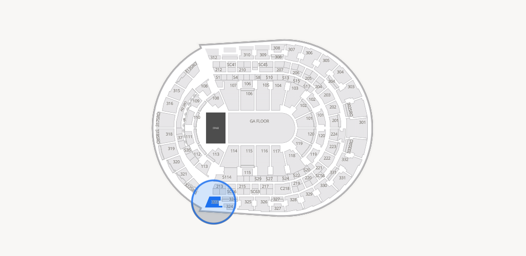 Bridgestone Arena Seating Chart