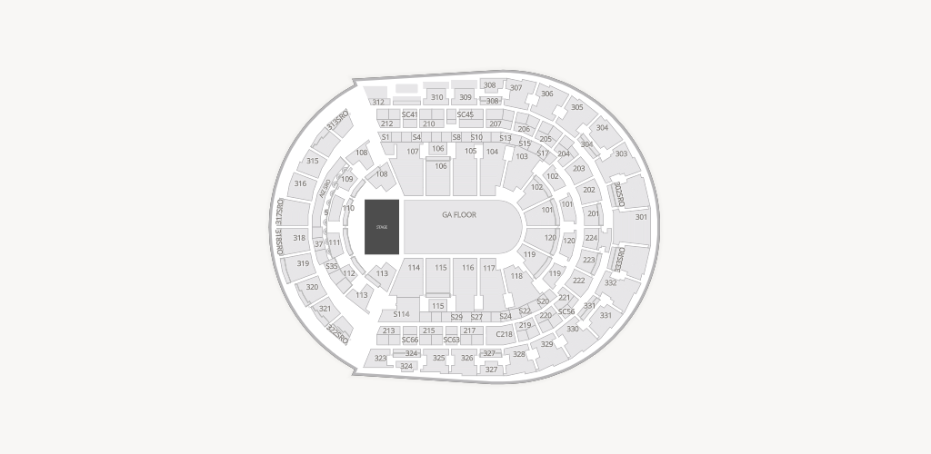 Bridgestone Arena Seating Chart