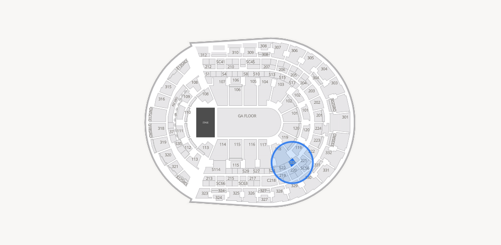 Bridgestone Arena Seating Chart