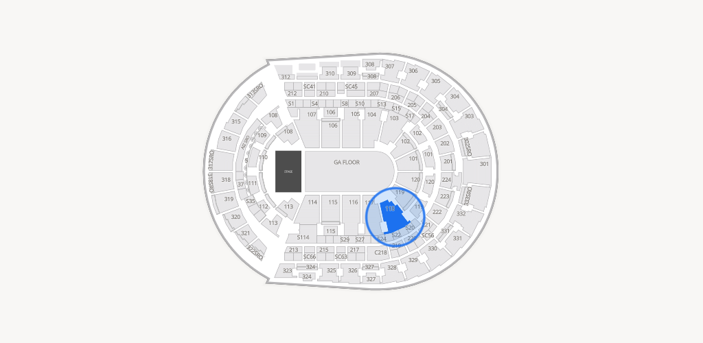 Bridgestone Arena Seating Chart