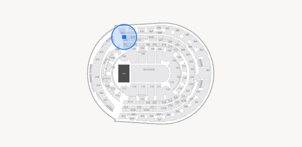 Bridgestone Arena Seating Chart
