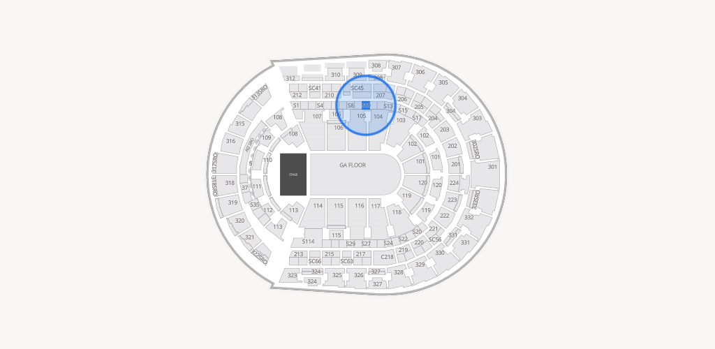 Bridgestone Arena Seating Chart