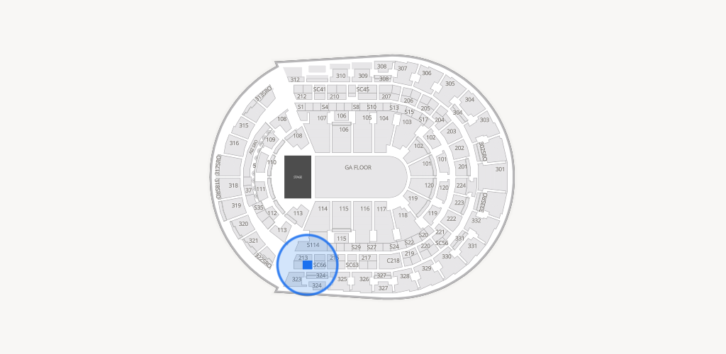 Bridgestone Arena Seating Chart
