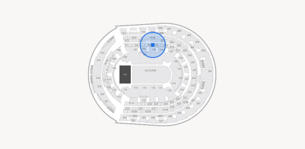 Bridgestone Arena Seating Chart