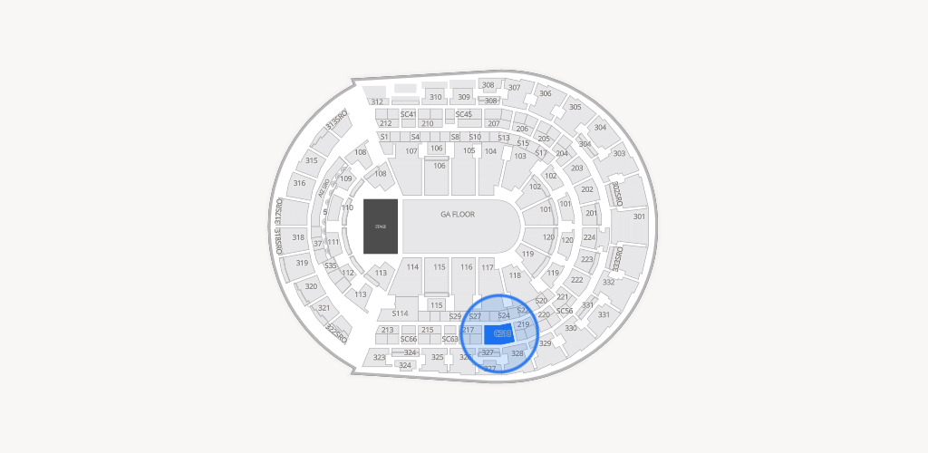 Bridgestone Arena Seating Chart