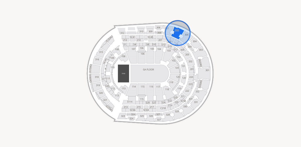 Bridgestone Arena Seating Chart
