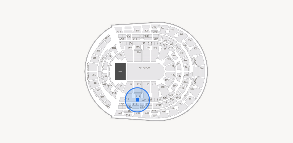 Bridgestone Arena Seating Chart