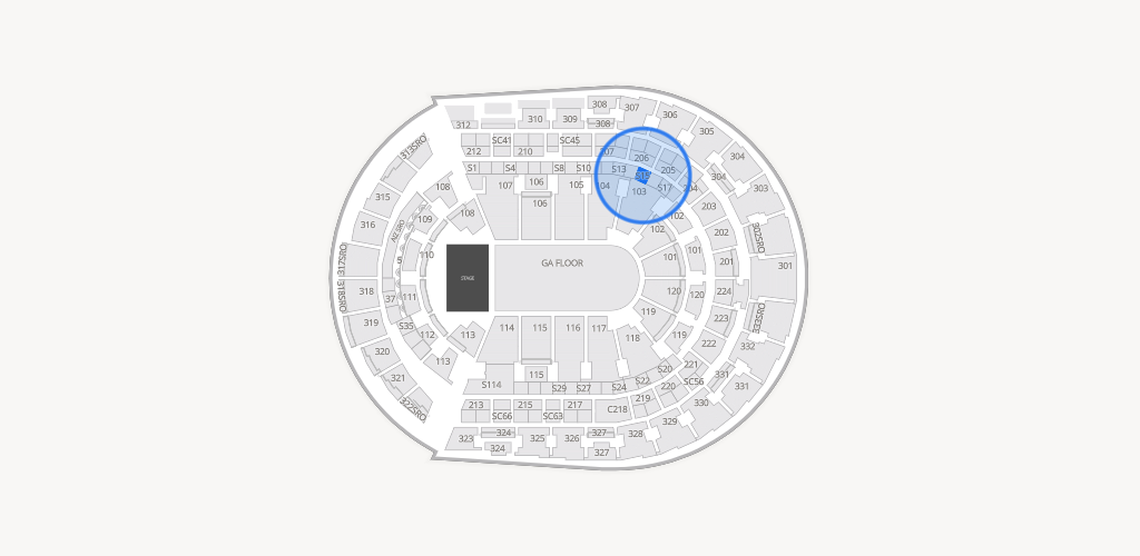 Bridgestone Arena Seating Chart
