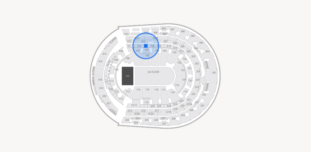 Bridgestone Arena Seating Chart