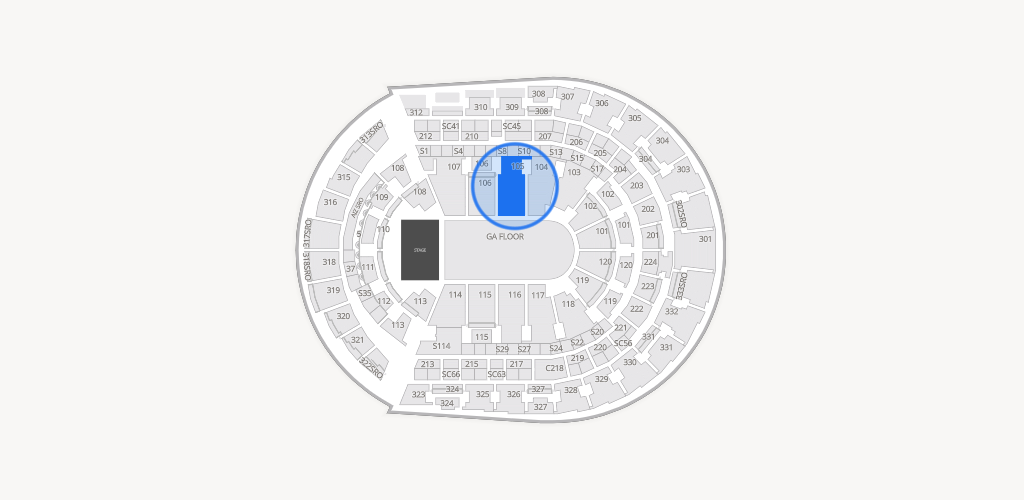 Bridgestone Arena Seating Chart