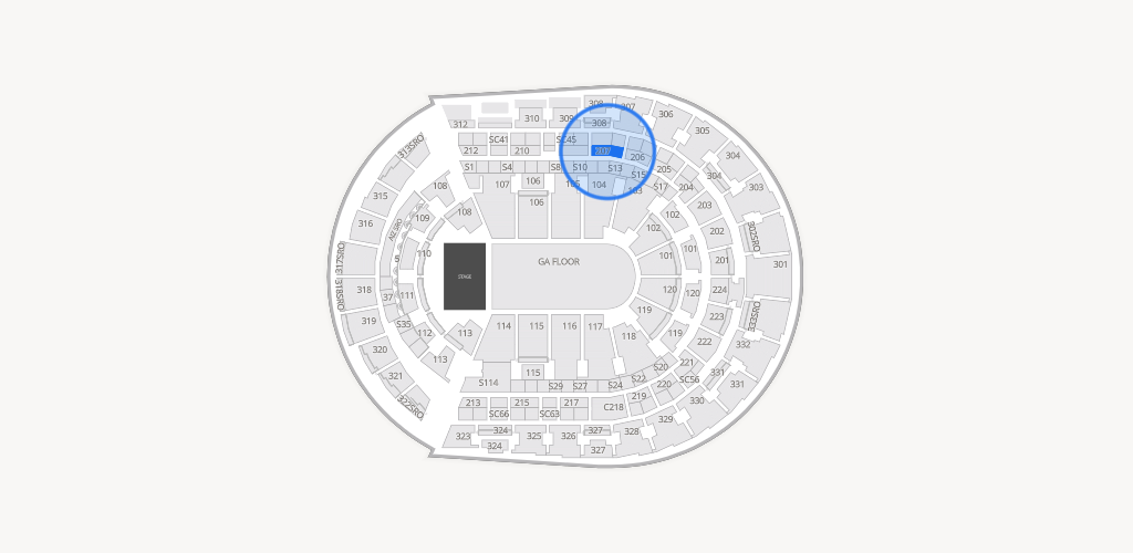 Bridgestone Arena Seating Chart
