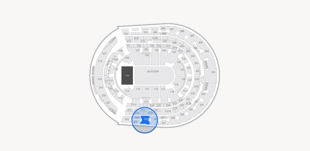 Bridgestone Arena Seating Chart