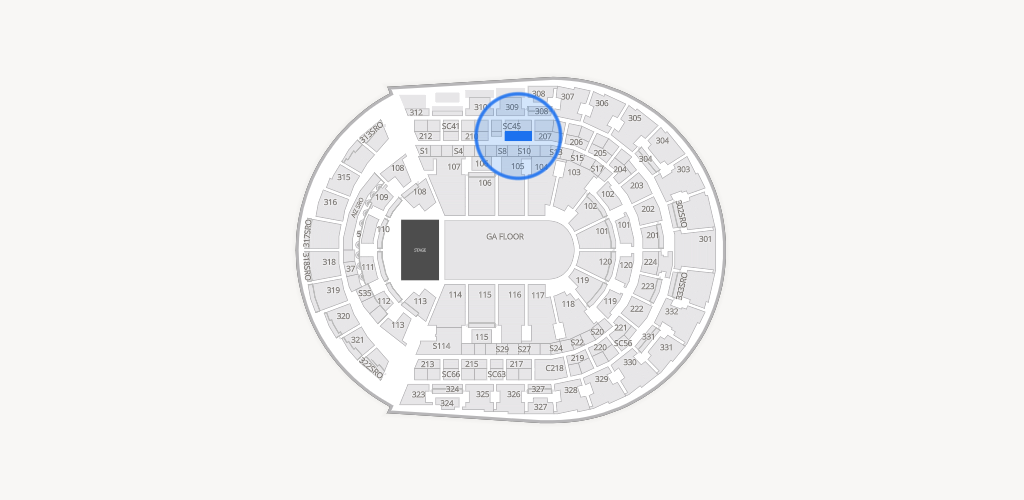 Bridgestone Arena Seating Chart