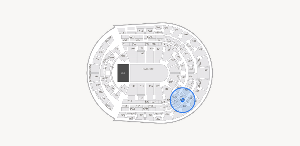 Bridgestone Arena Seating Chart