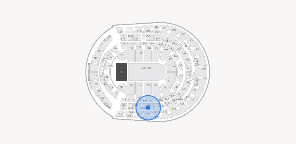 Bridgestone Arena Seating Chart