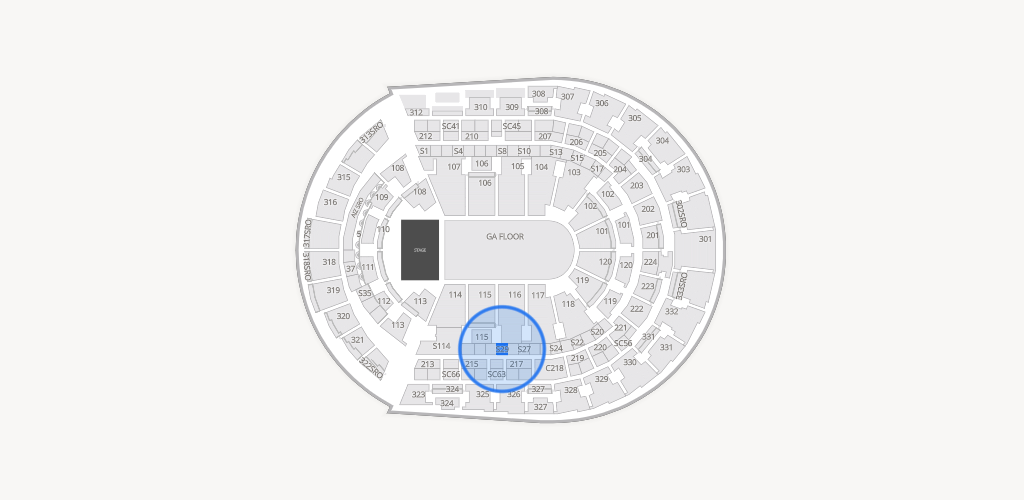 Bridgestone Arena Seating Chart